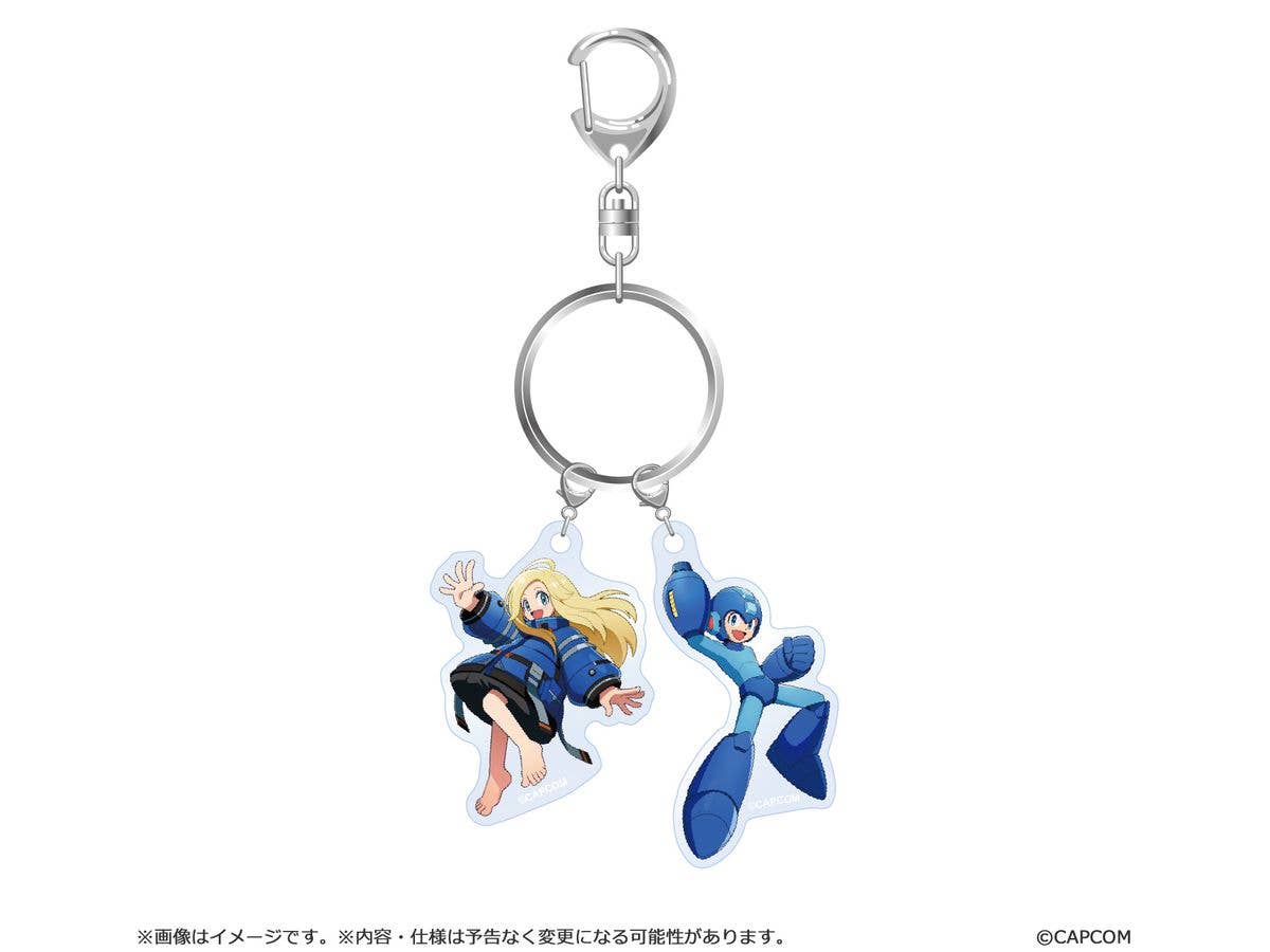 PRAGMATA x Mega Man: Dual Override Acrylic Keychain