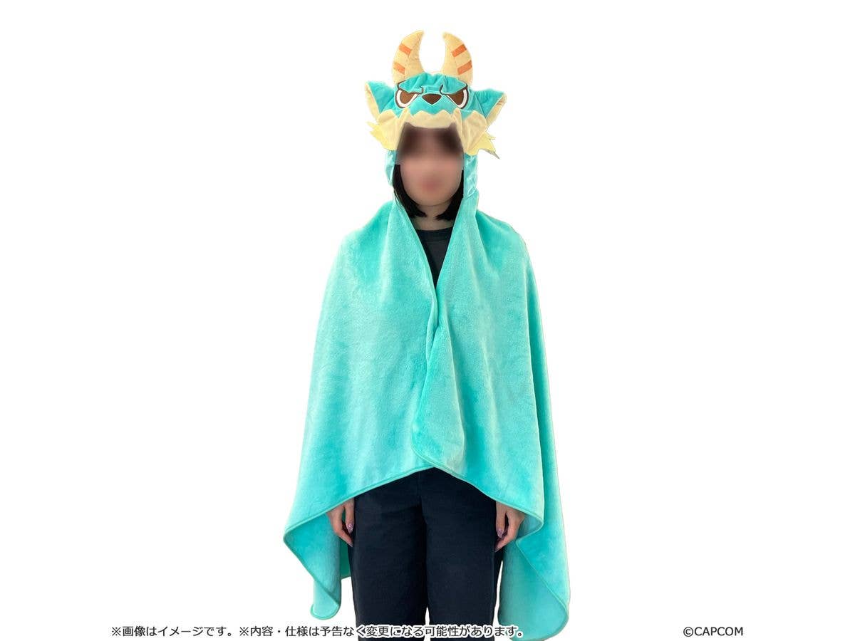 Monster Hunter Mondefo Fluffy Poncho Zinogre