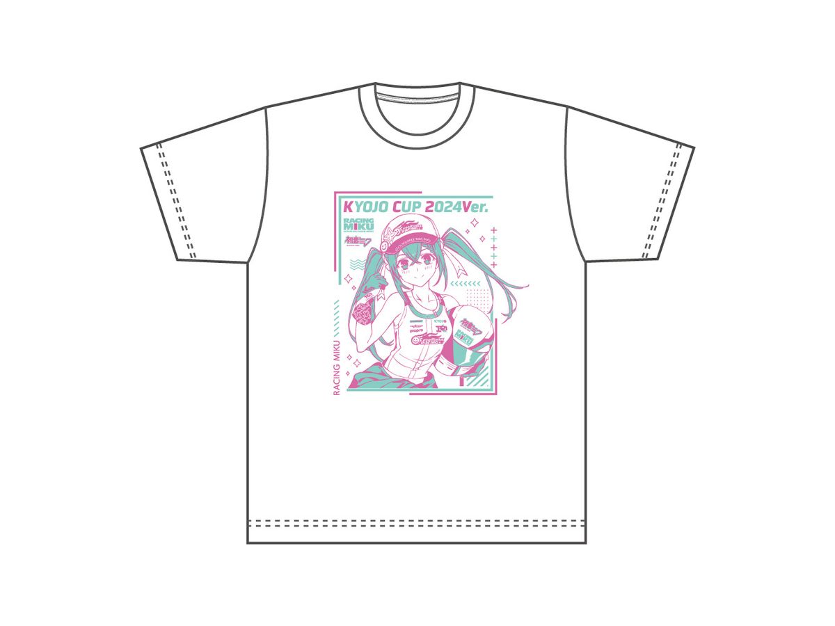 Hatsune Miku Racing Project Racing Miku KYOJO CUP 2024Ver. T-shirt (X Size)