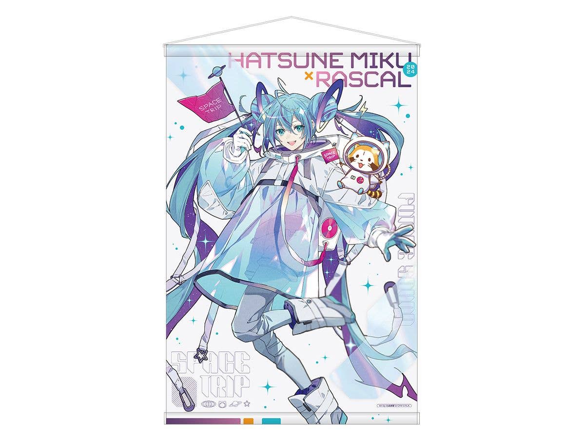 Hatsune Miku x Rascal 2024 B2 Tapestry
