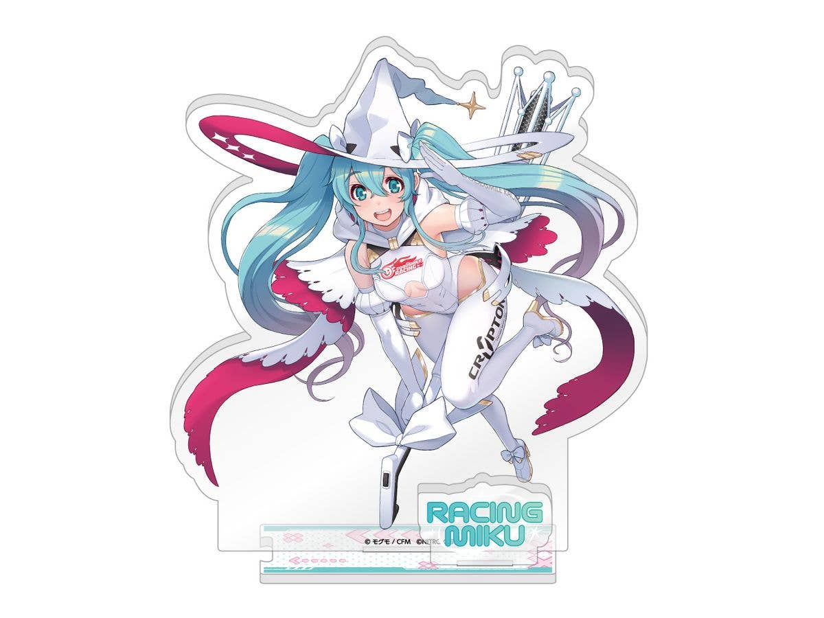 Hatsune Miku GT Project: Racing Miku 2024Ver. x Super Sonico Connecting Acrylic Stand / A (Reissue)