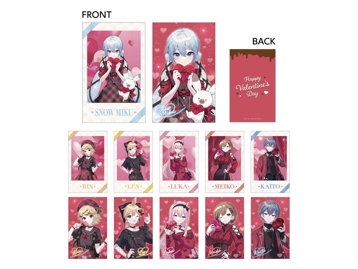 Snow Miku X Don Quijote: Trading Instax-Style Cards 1Box 12pcs
