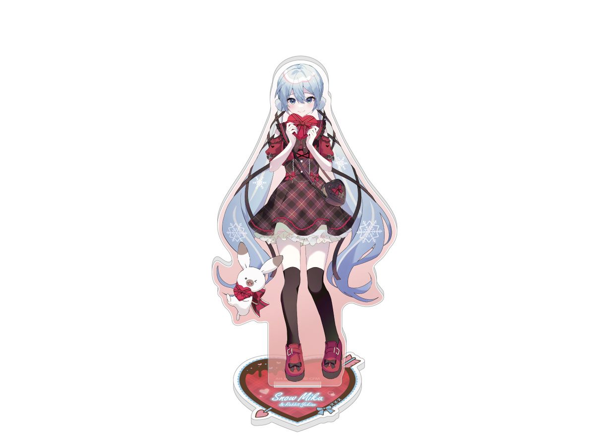 Snow Miku X Don Quijote: Acrylic Stand / Snow Miku