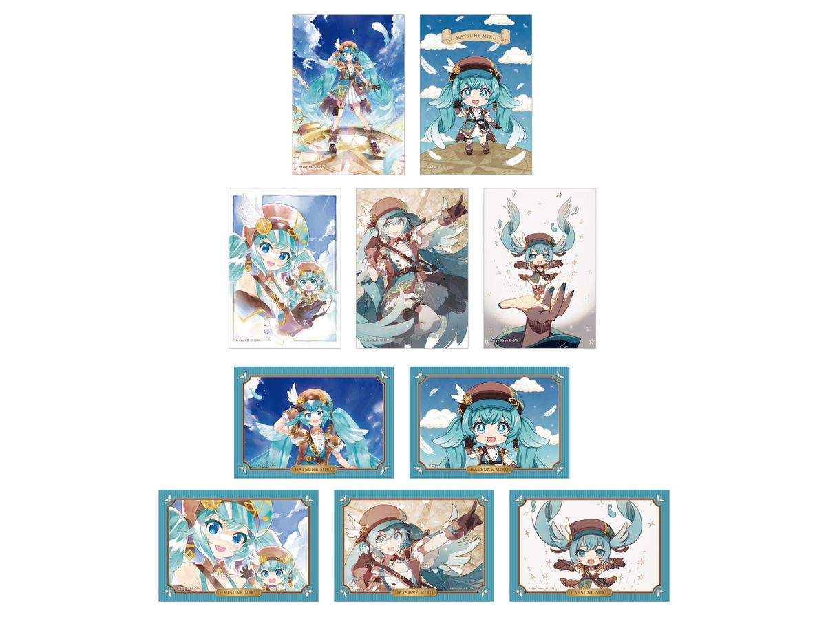Hatsune Miku: Nendoroid 100th Anniversary Exhibition Trading Bromide (2 Pieces)