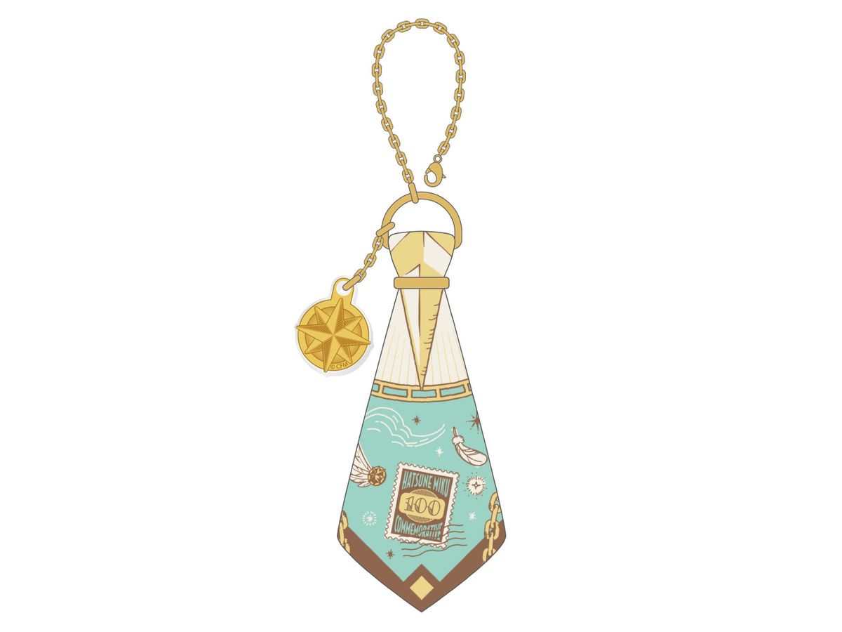 Hatsune Miku: Nendoroid 100th Anniversary Exhibition Scarf Bag Charm