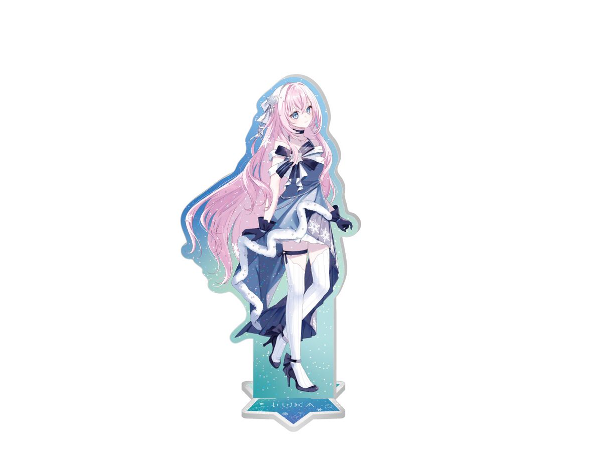 Snow Miku 2025: Acrylic Stand With Glitter Megurine Luka Misumi Ver.