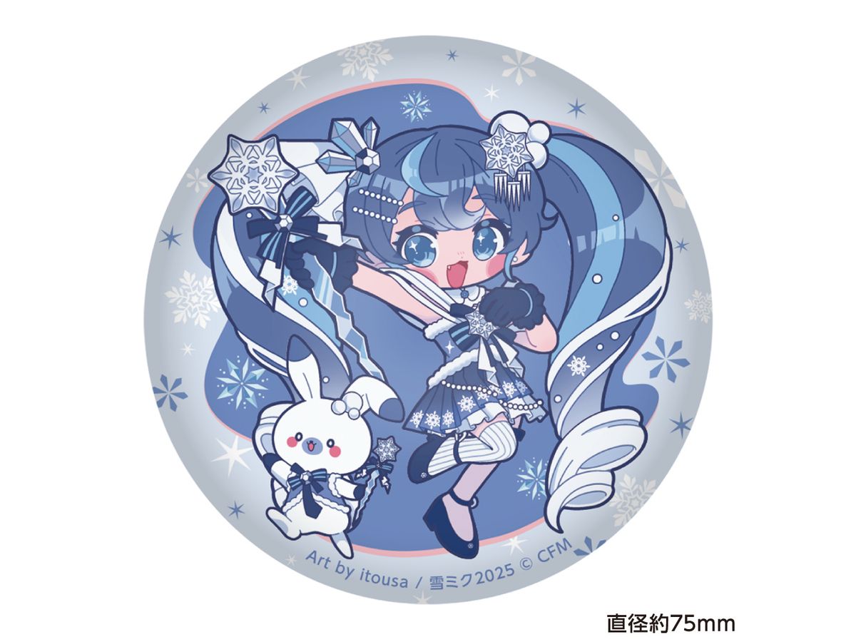 Snow Miku 2025: Puni Puni Can Badge Hatsune Miku Itousa Ver.