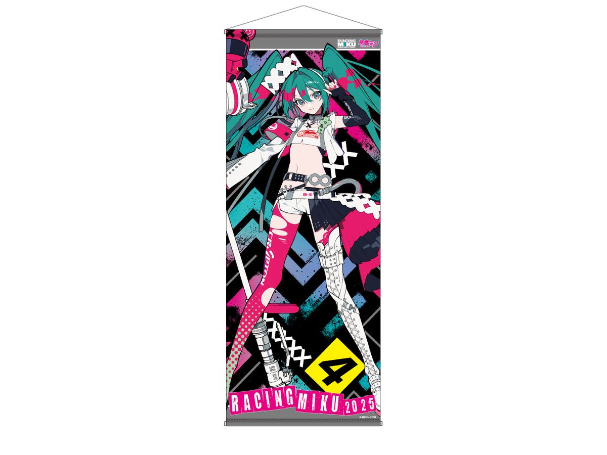 Hatsune Miku Gt Project: Racing Miku 2025Ver. Life-Size Tapestry