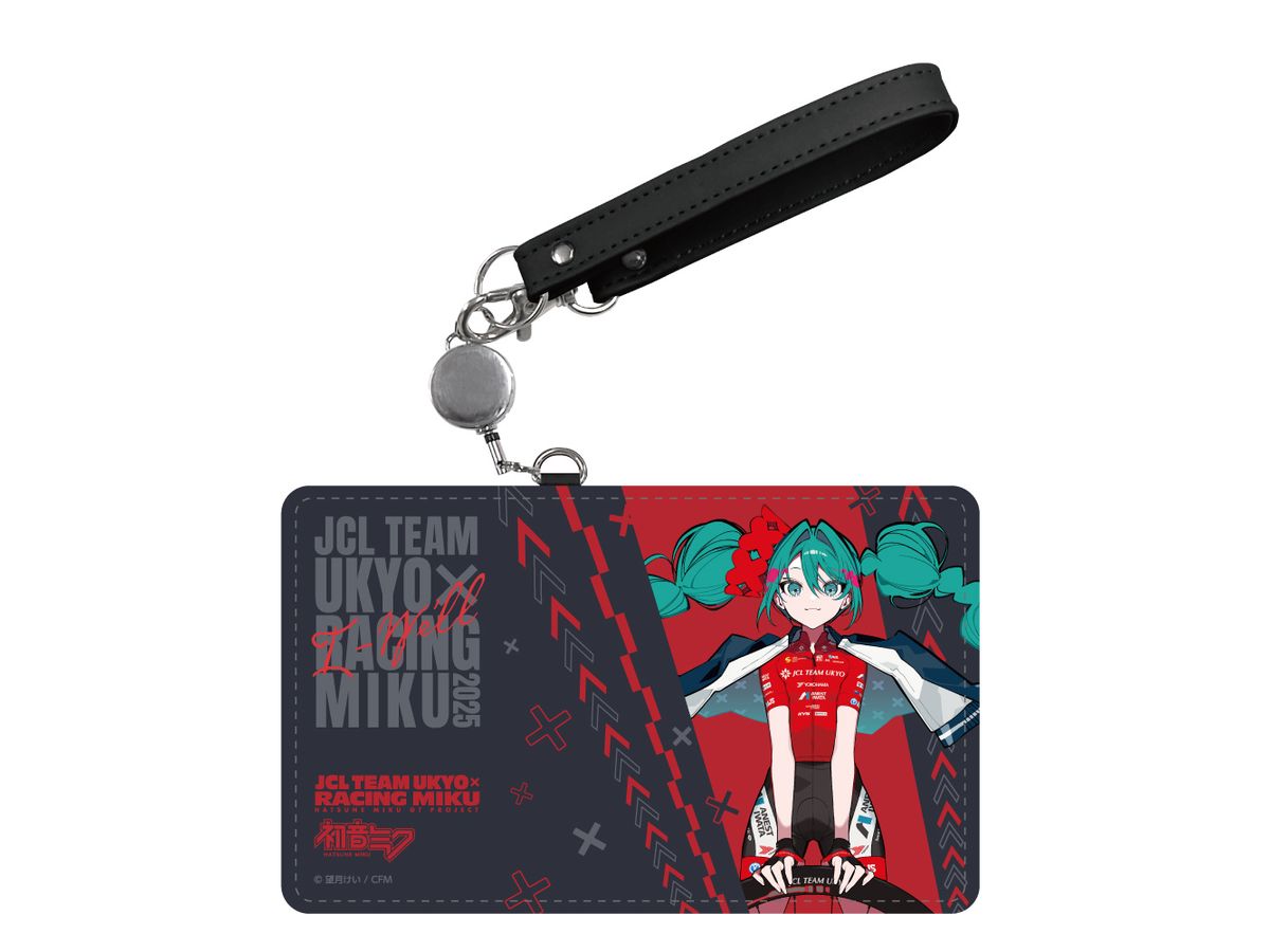 Hatsune Miku Gt Project Racing Miku 2025 JCL TEAM UKYO Support Ver. Pass Case