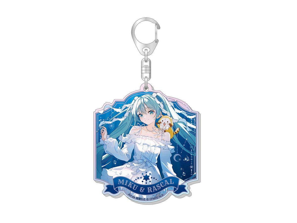 Hatsune Miku X Rascal 2025: Aurora Acrylic Keychain / Hatsune Miku
