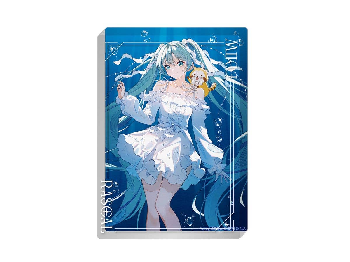 Hatsune Miku X Rascal 2025: Acrylic Block / Hatsune Miku
