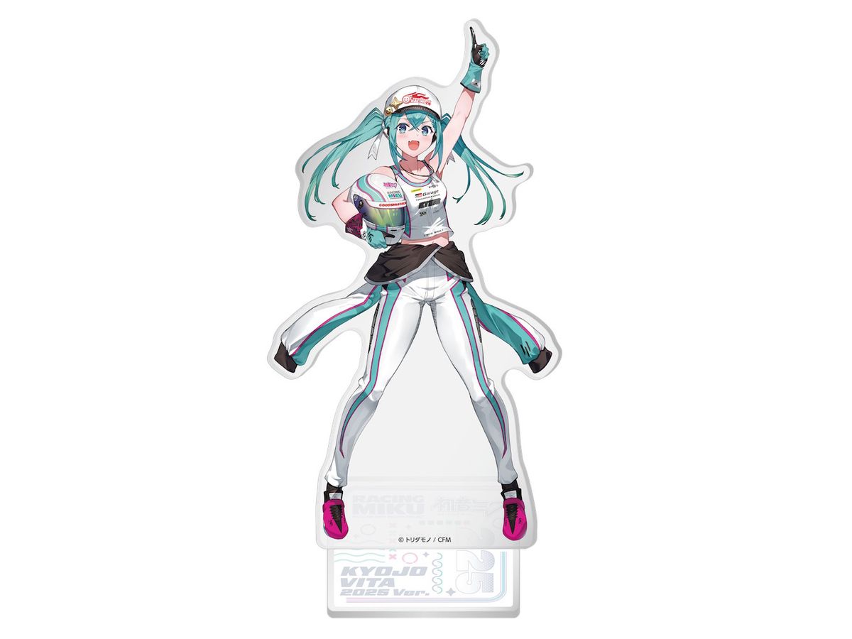 Hatsune Miku Gt Project Racing Miku KYOJO VITA 2025 Ver. Acrylic Stand