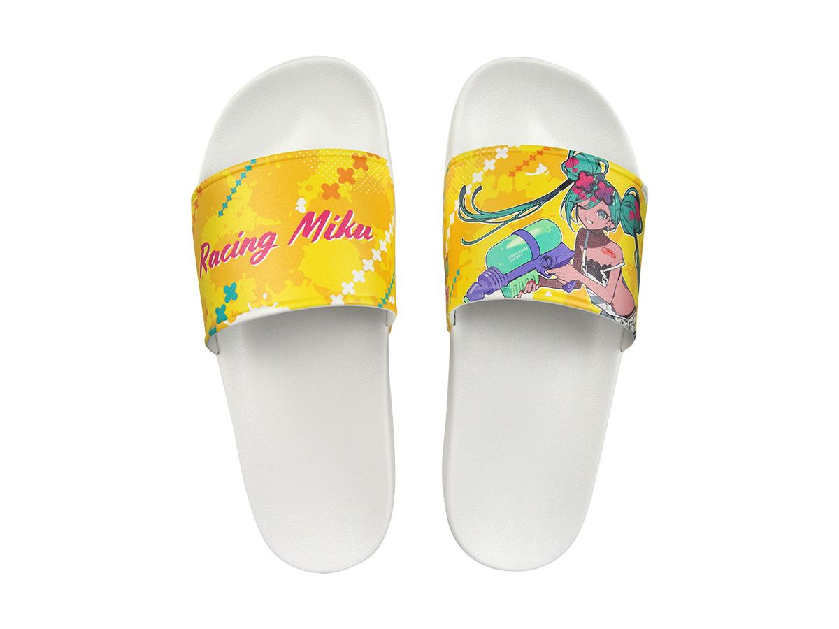 Hatsune Miku Gt Project Racing Miku 2025Ver. Shower Sandals (M- Size)