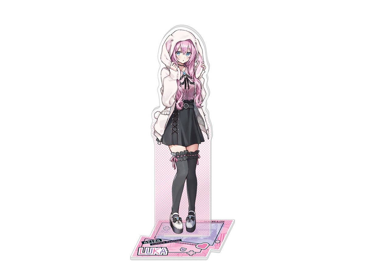 Hatsune Miku: Acrylic Stand Akiba Culture Fashion / Megurine Luka