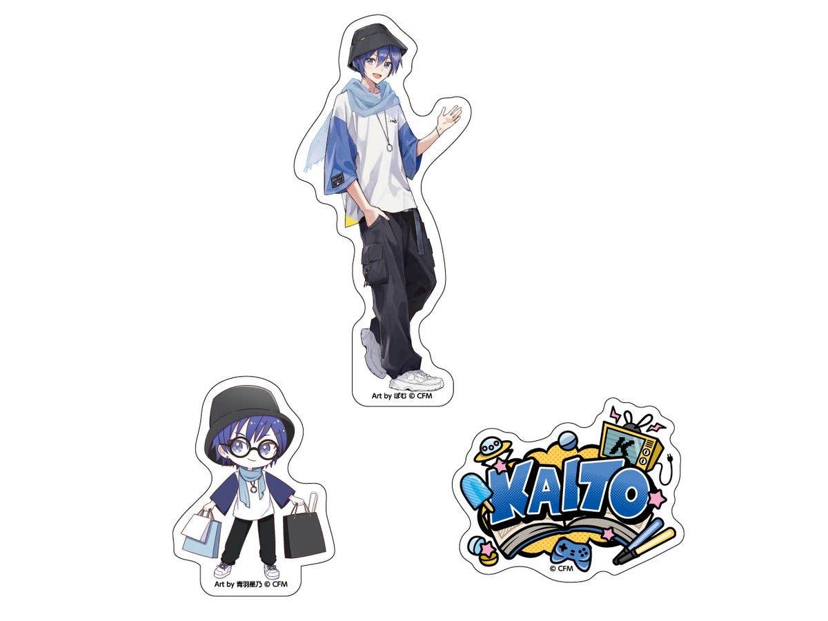 Hatsune Miku: Set Of 3 Stickers Akiba Culture Fashion / Kaito