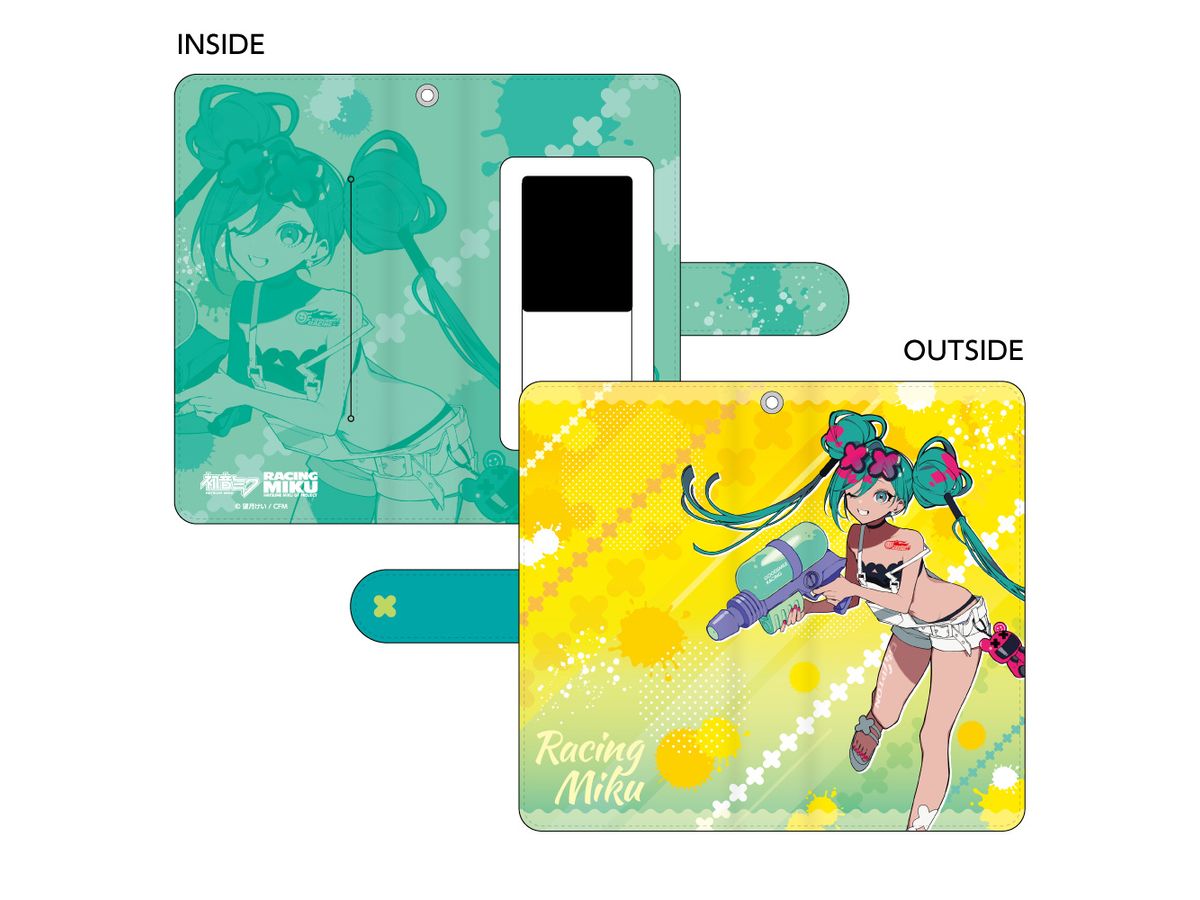 Hatsune Miku Gt Project: Racing Miku 2025 Sepang Ver. Notebook-Style Smartphone Case
