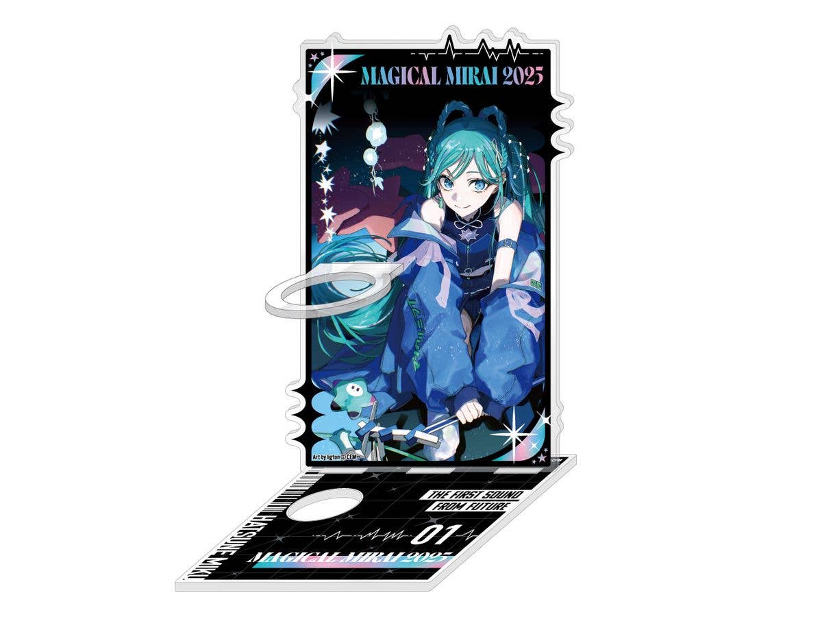 Magical Mirai 2025: Acrylic Penlight Stand / Hatsune Miku Lighton Ver.