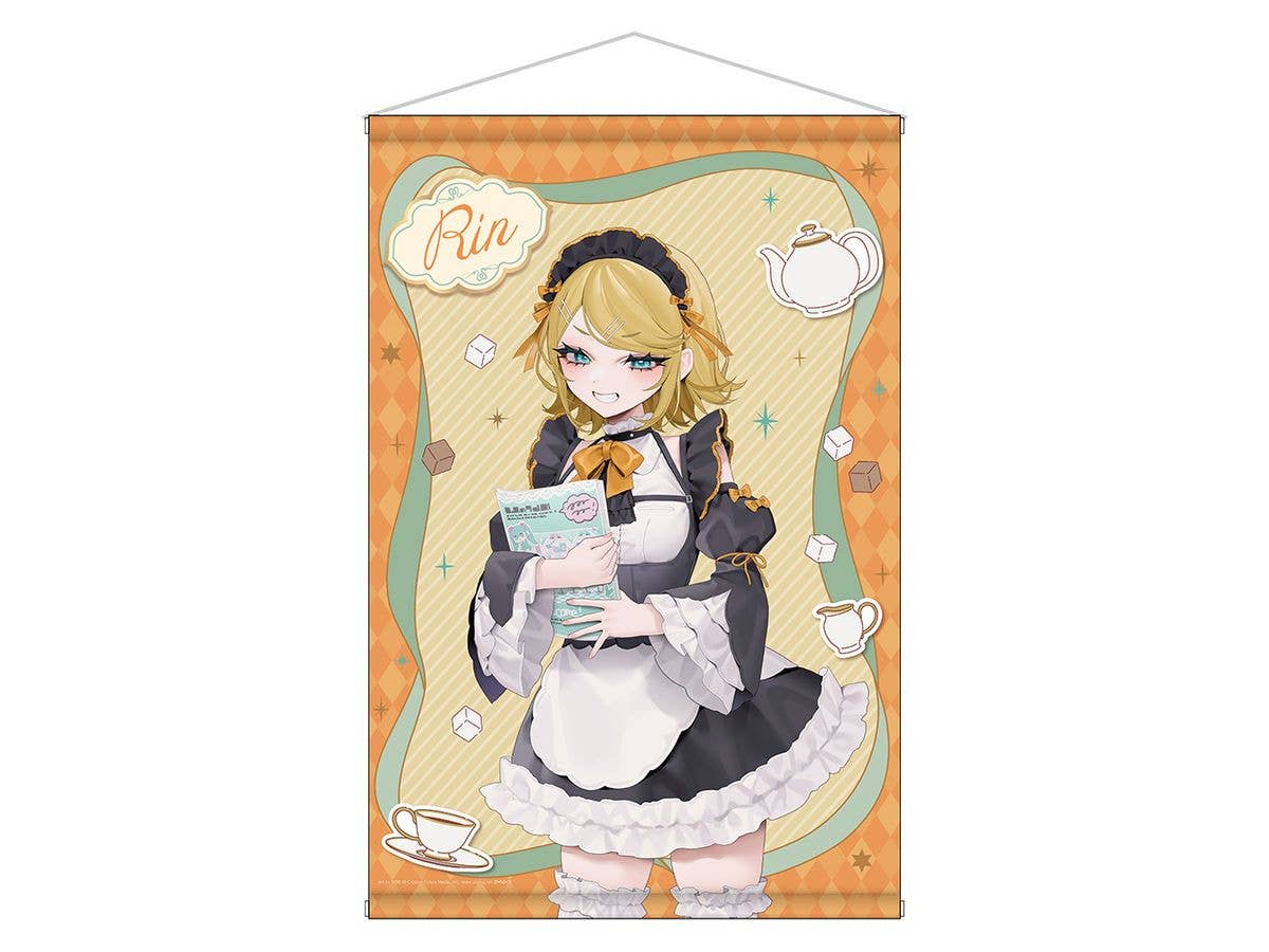Hatsune Miku Akihabara Festival 2025: B2 Tapestry Concept Cafe Ver. / Kagamine Rin