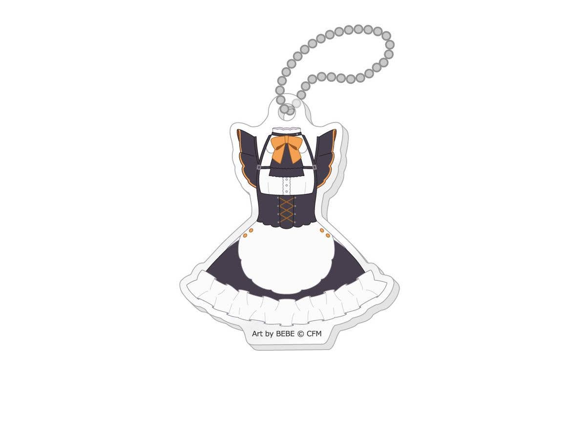 Hatsune Miku Akihabara Festival 2025: Costume-Style Acrylic Key Holder Concept Cafe Ver. / Kagamine Rin