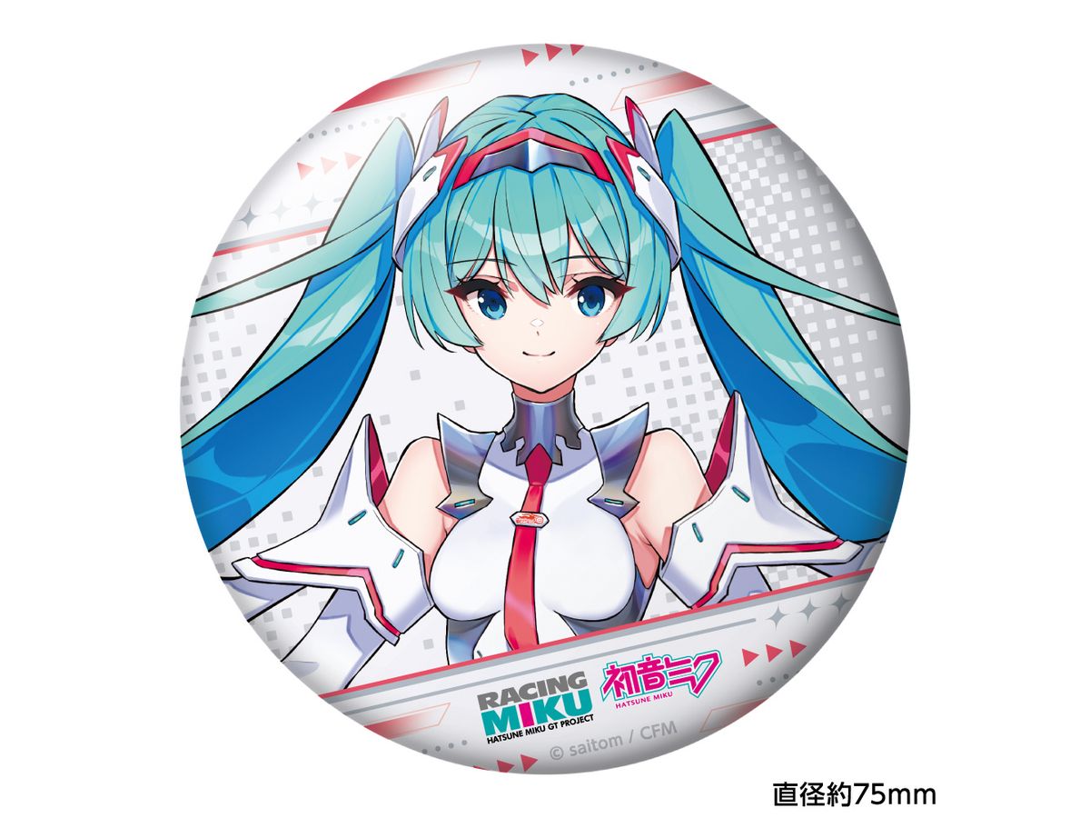 Hatsune Miku Gt Project: Hatsune Miku Racing Ver.SPA 2025 Support Ver.Large Glitter Can Badge Vol.1