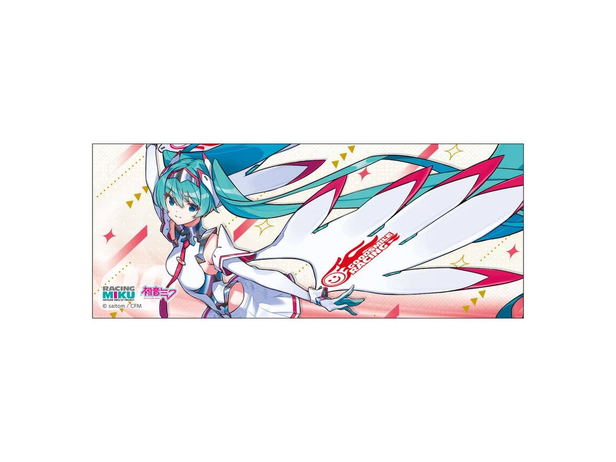 Hatsune Miku Gt Project: Racing Ver. Spa 2025 Support Ver. Face Towel