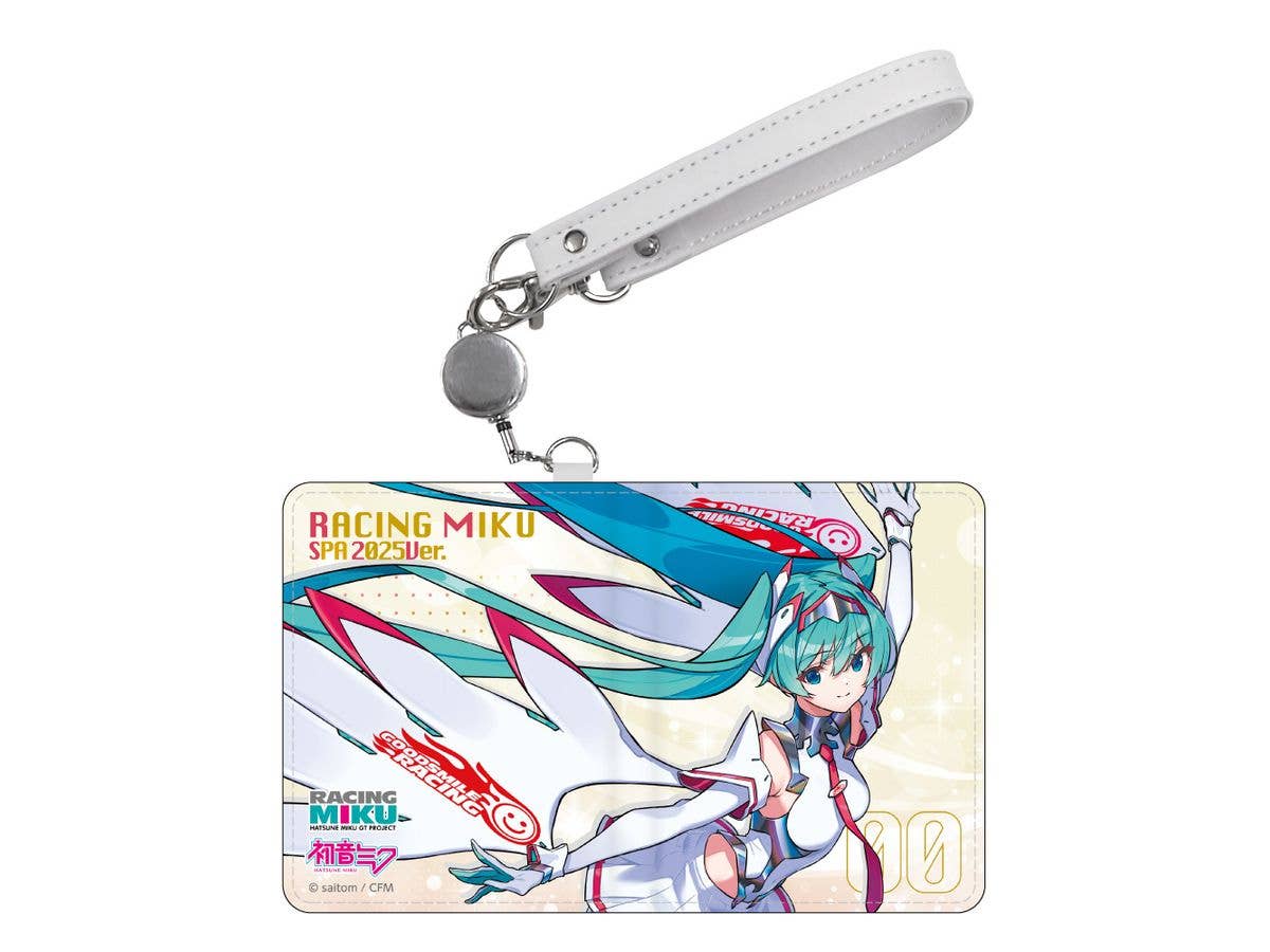 Hatsune Miku Gt Project: Racing Ver. Spa 2025 Support Ver. Pass Case