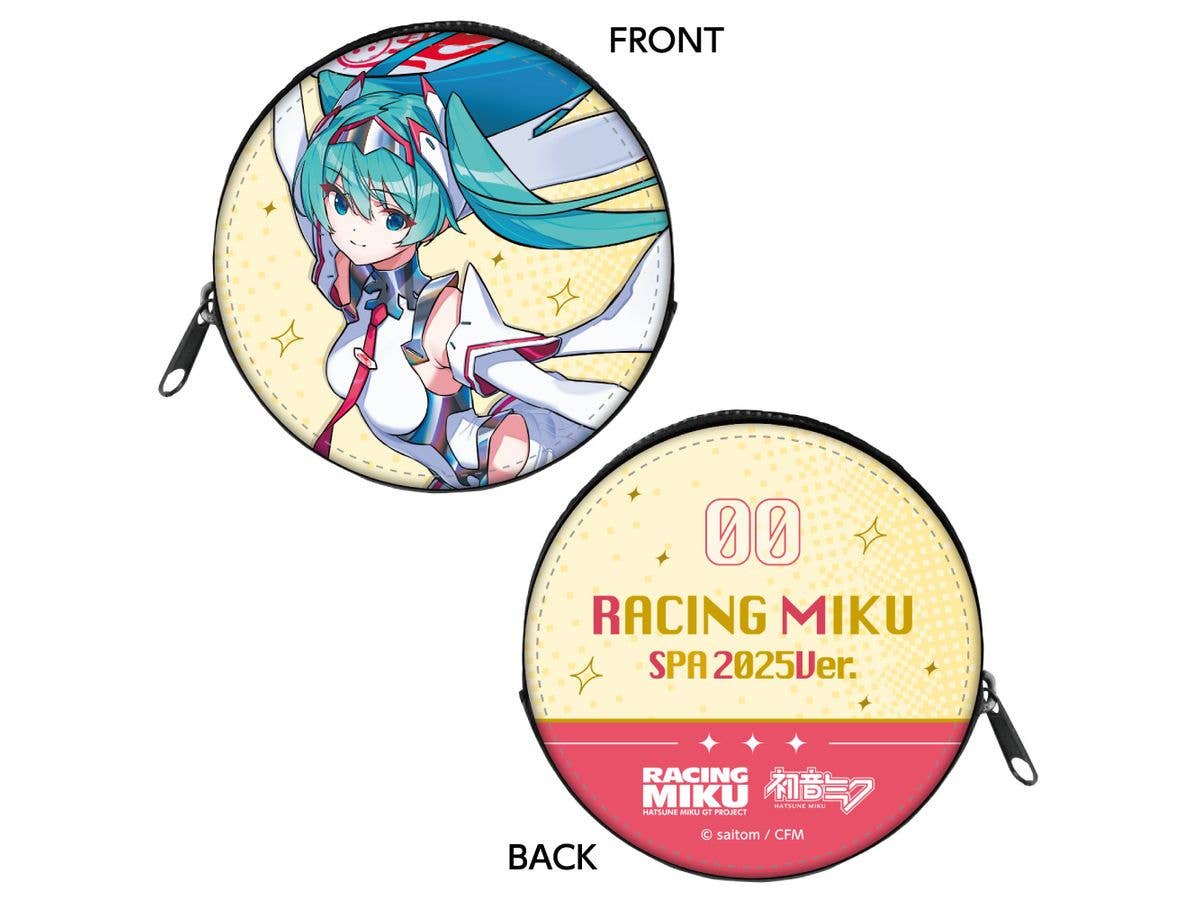 Hatsune Miku Gt Project: Racing Ver. Spa 2025 Support Ver. Coin Case