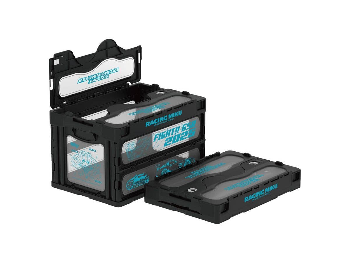 Hatsune Miku Gt Project: Racing Ver. Spa 2025 Support Ver. Folding Container