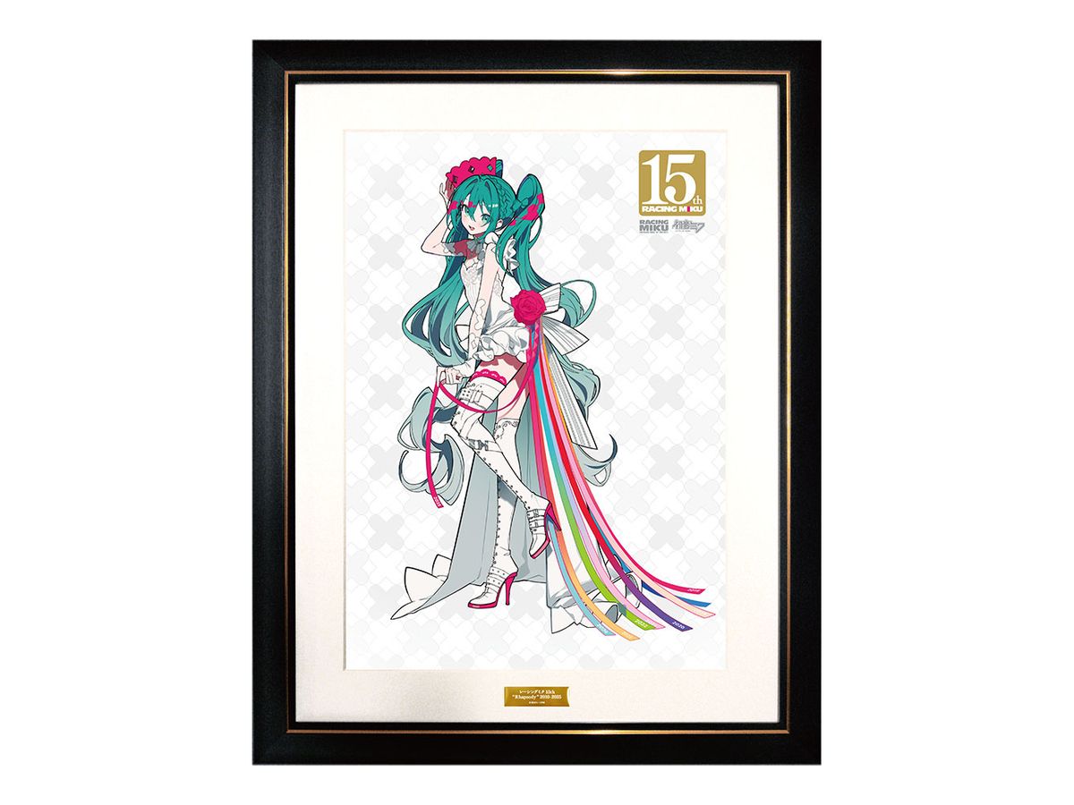 Hatsune Miku Gt Project: Racing Miku 15Th Rhapsody 2010-2025 Character Fine Graph