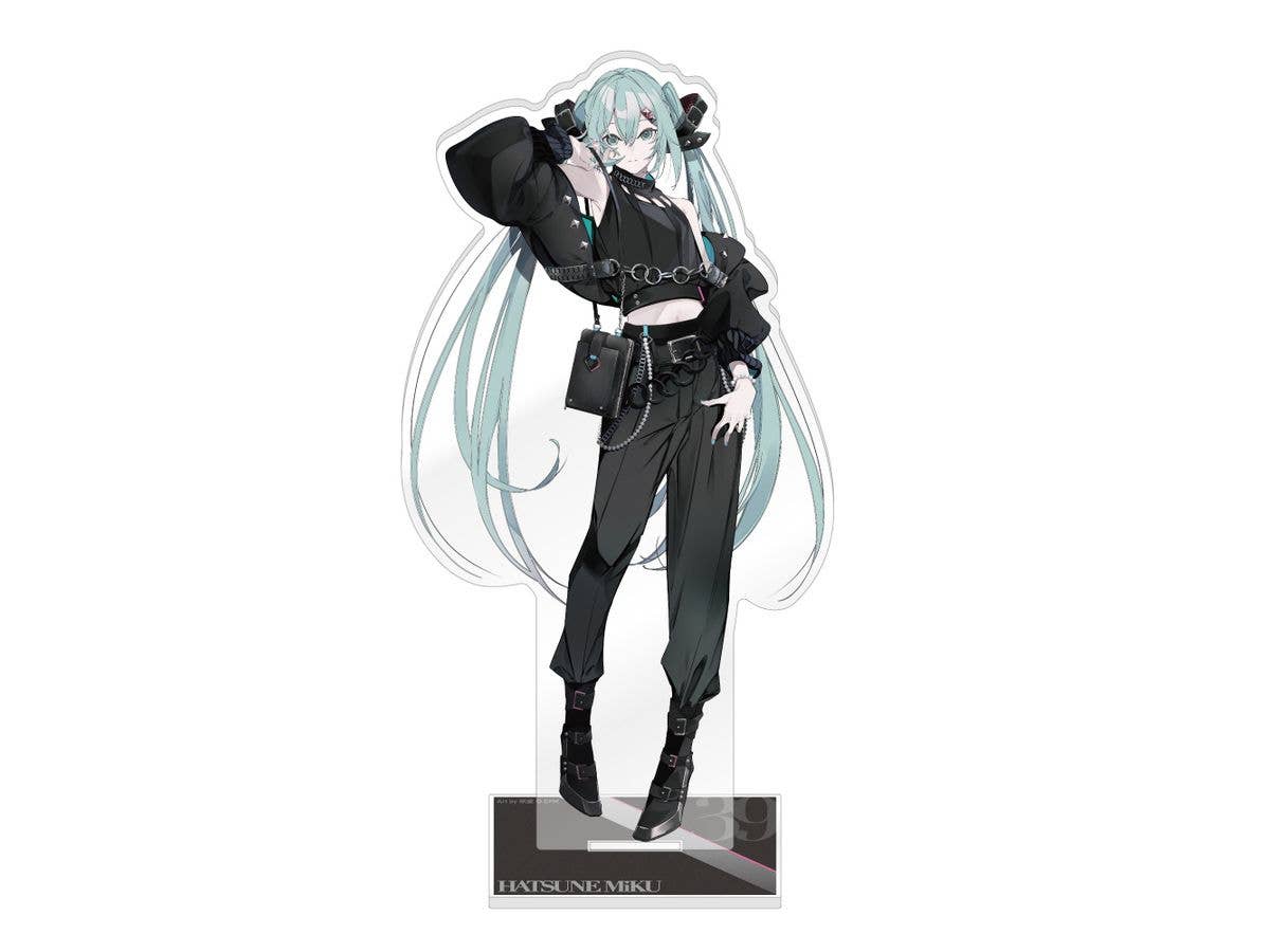 Hatsune Miku X Solwa: Big Acrylic Stand Art By Yonemura