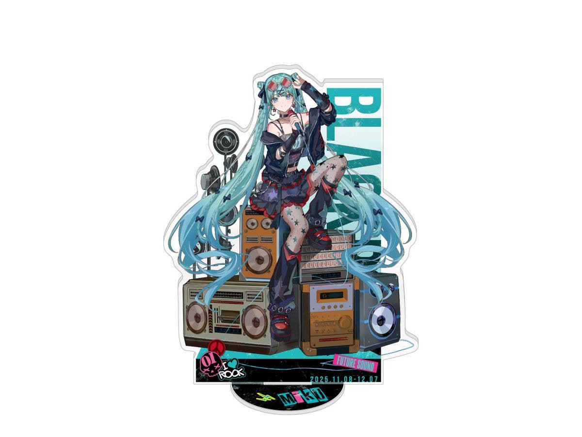 Hatsune Miku Don Quijote Fair 2025: Acrylic Stand Band ver. Hatsune Miku