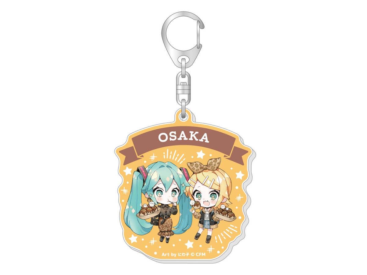 Hatsune Miku: Local Acrylic Keychain / Osaka ver.