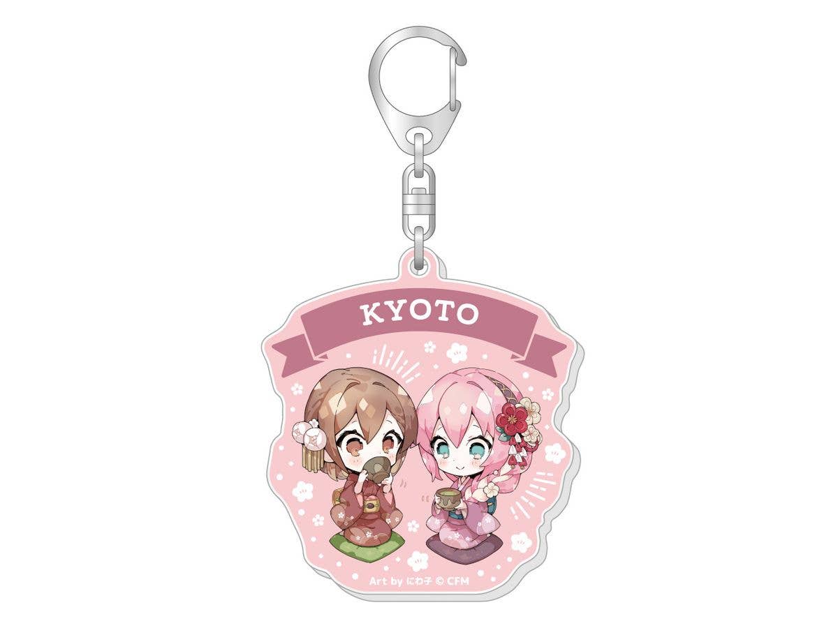 Hatsune Miku: Local Acrylic Keychain / Kyoto ver.