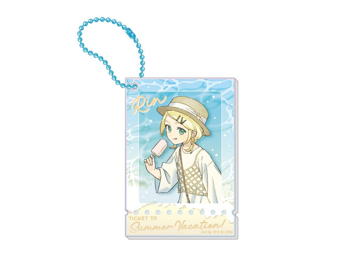 39Culture 2025 EXTRA: RETRO Aurora Acrylic Keychain / Kagamine Rin