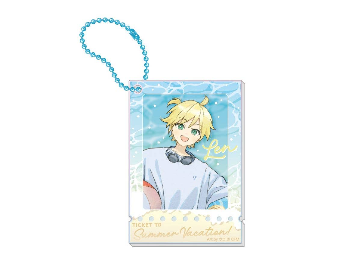 39Culture 2025 EXTRA: RETRO Aurora Acrylic Keychain / Kagamine Len