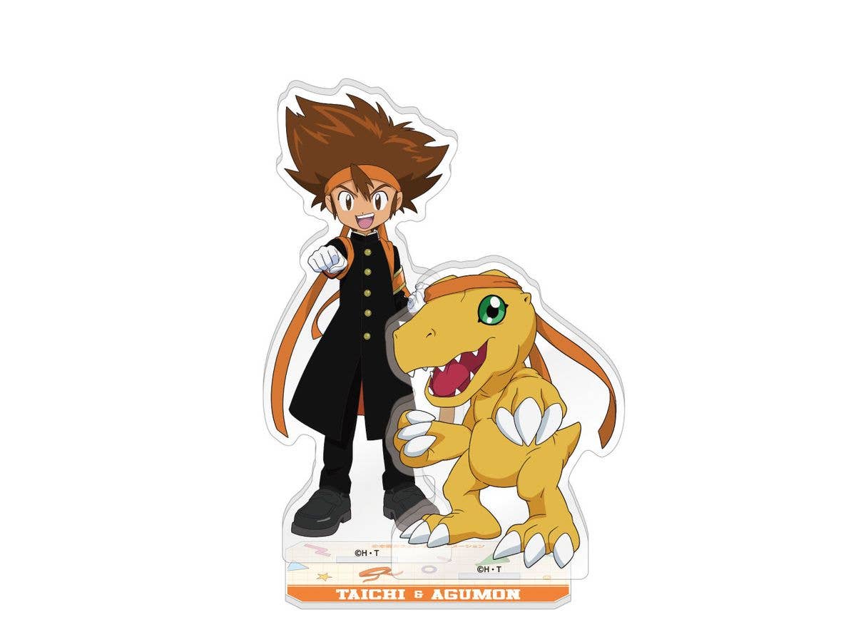 Digimon Adventure: Pair Acrylic Stand / Taichi Yagami & Agumon