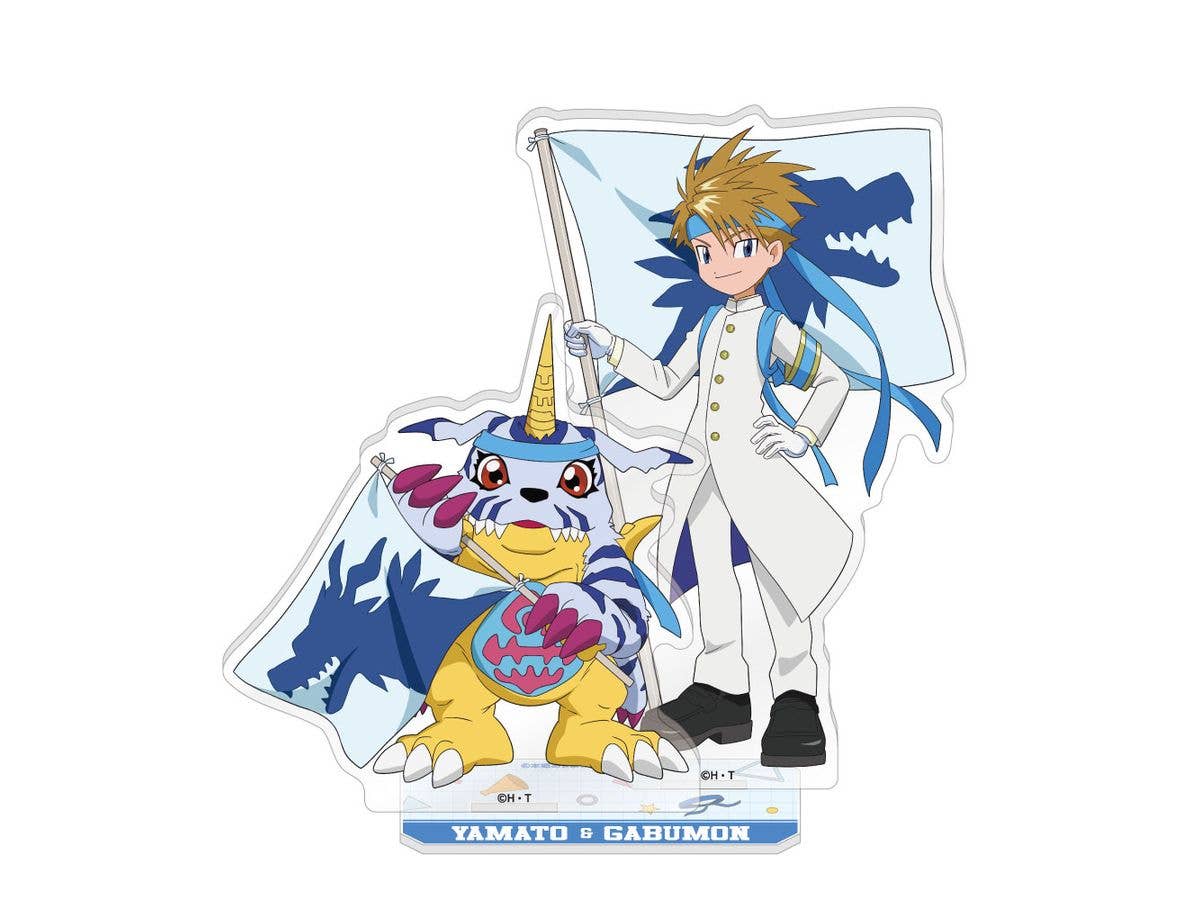Digimon Adventure: Pair Acrylic Stand / Yamato Ishida & Gabumon