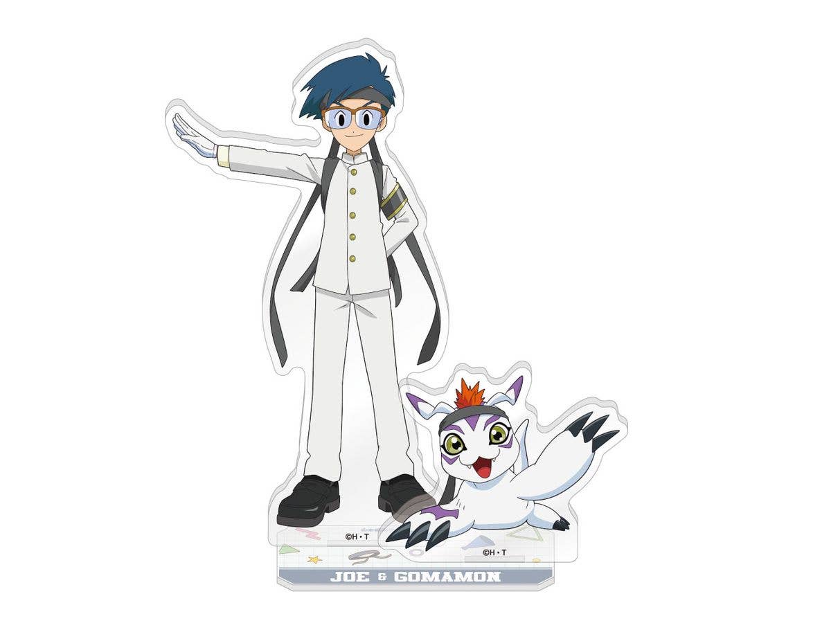 Digimon Adventure: Pair Acrylic Stand / Joe Kido & Gomamon