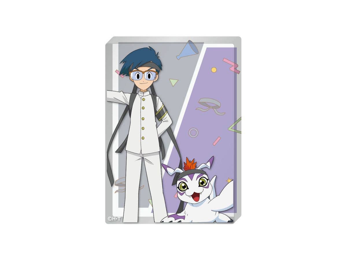 Digimon Adventure: Acrylic Block / Joe Kido & Gomamon