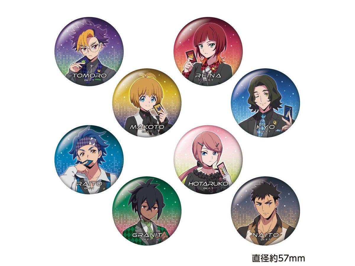 DIGIMON BEATBREAK: Trading Pin Badges (1 Box of 8)
