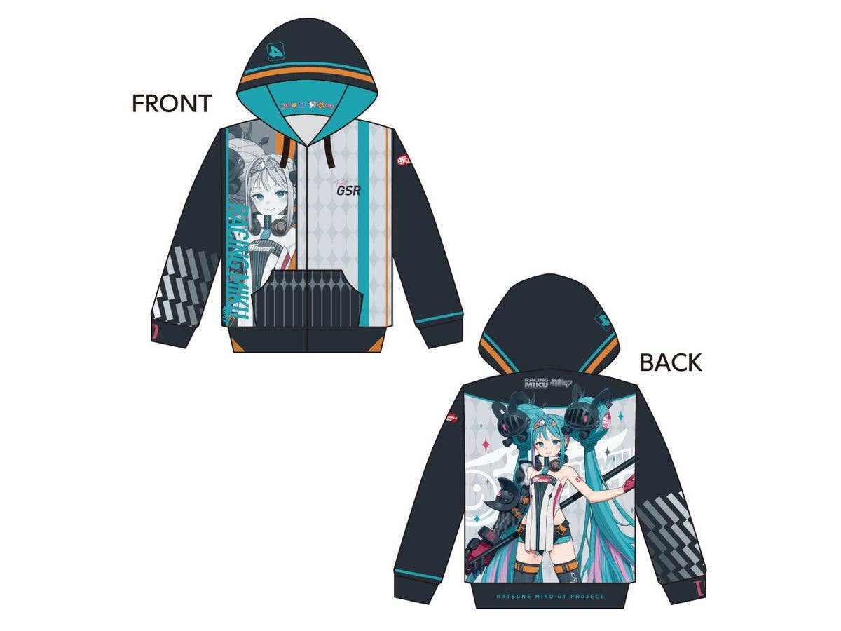 Hatsune Miku: Racing Miku 2026 Ver. Full Graphic Hoodie Vol.1 (Xl)
