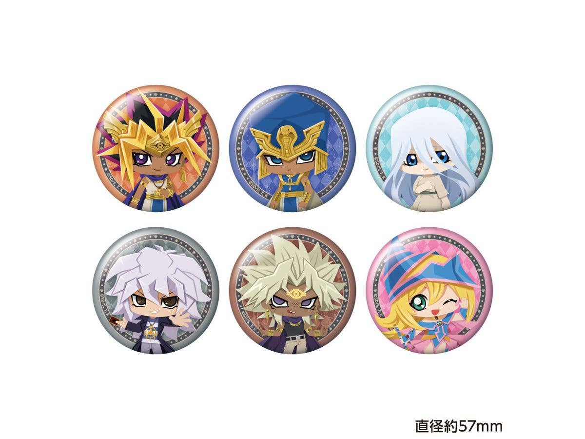 Yu-Gi-Oh! Duel Monsters: Trading Chibi Character Can Badges / Vol. 2 1 Box (6 pieces)