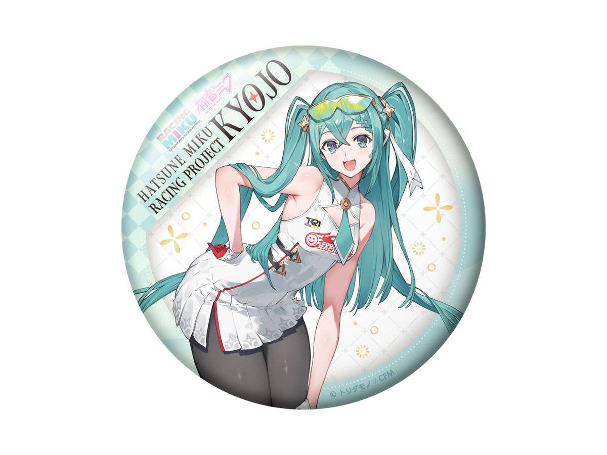 Hatsune Miku Racing Project: Racing Miku KYOJO 2026 Ver. BIG Can Badge