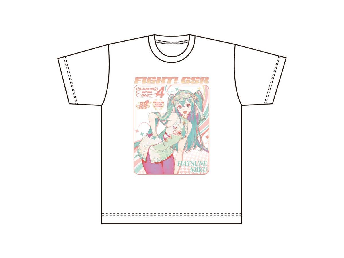 Hatsune Miku Racing Project: Racing Miku KYOJO 2026 Ver. T-shirt (Size L)