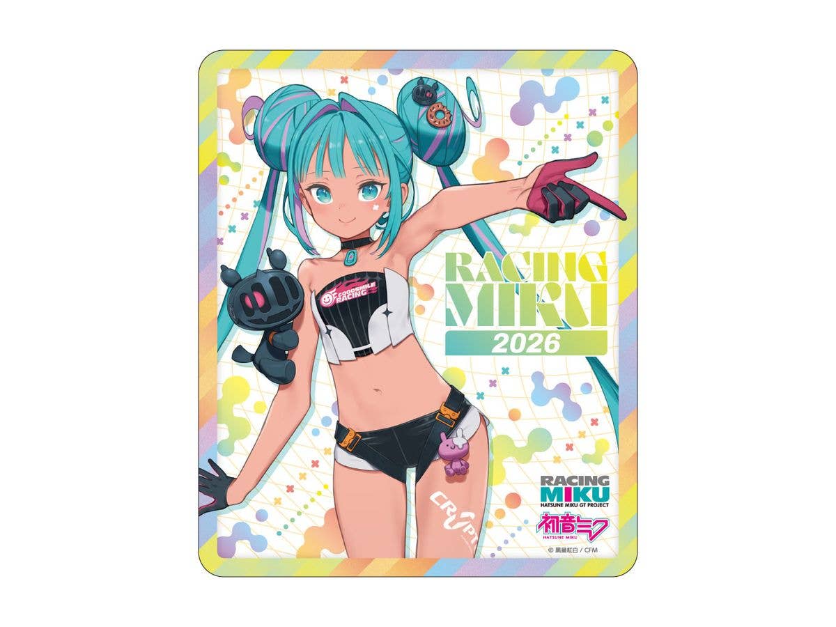 Hatsune Miku GT Project: Racing Miku 2026 Sepang Ver. Magnetic Car Sticker