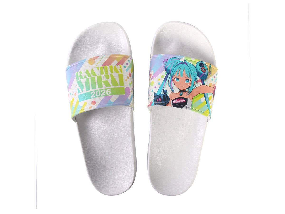 Hatsune Miku GT Project: Racing Miku 2026 Sepang Ver. Sandals (XL size)