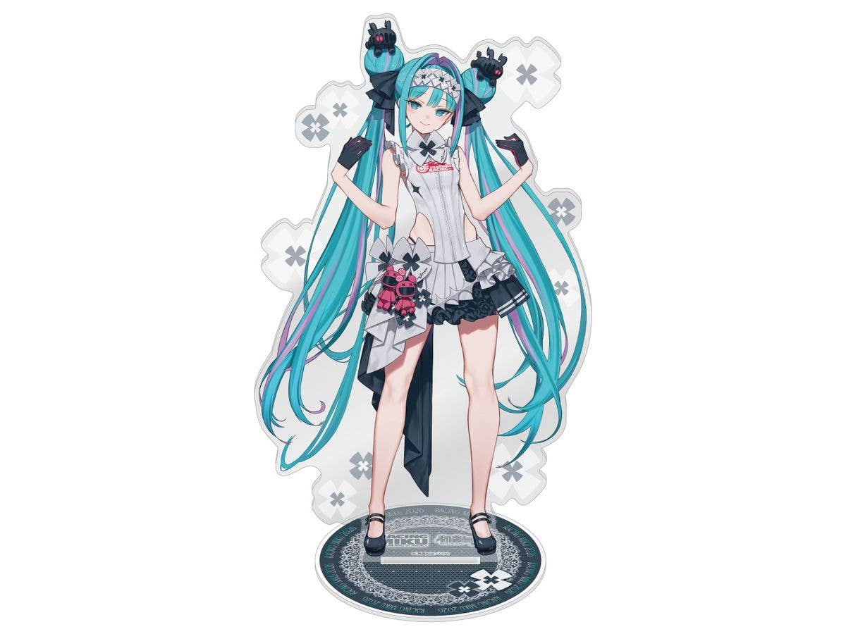 Hatsune Miku GT Project: Racing Miku 2026 Cafe Ver. Extra Large Acrylic Stand