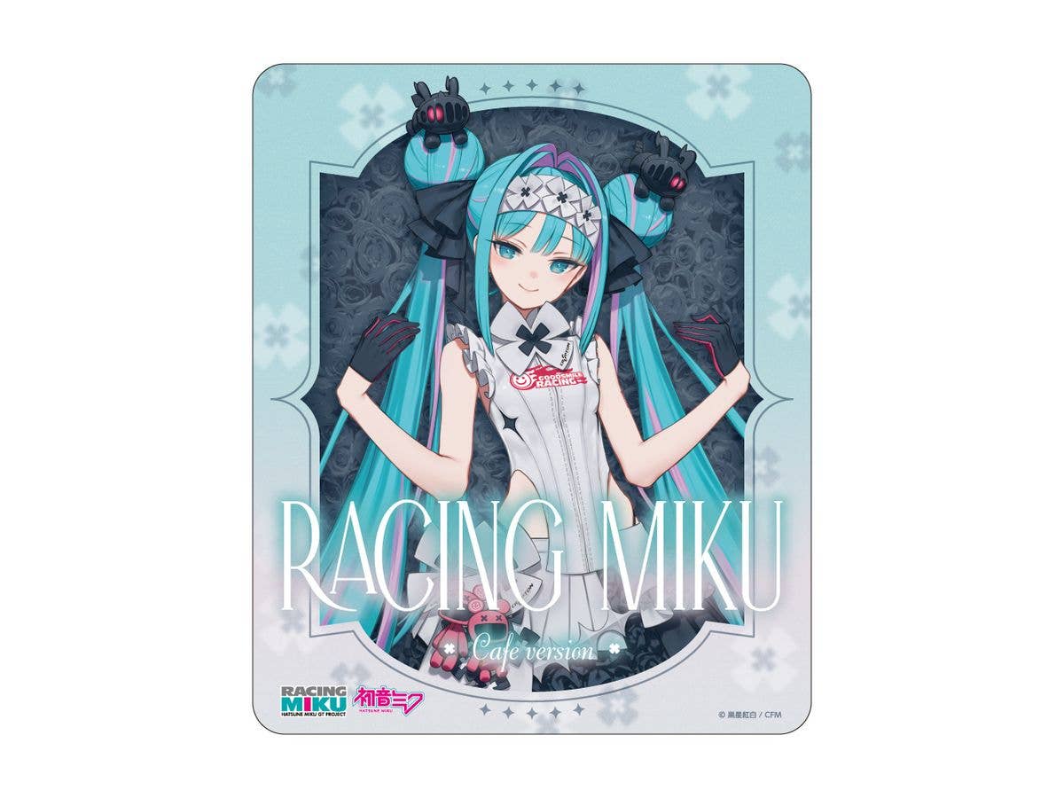 Hatsune Miku GT Project: Racing Miku 2026 Cafe Ver. Magnetic Car Sticker