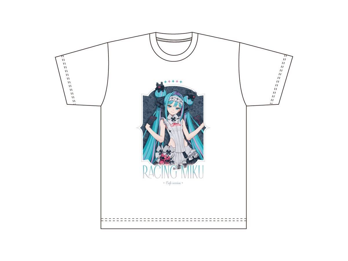Hatsune Miku GT Project: Racing Miku 2026 Cafe Ver. T-shirt (Size M)