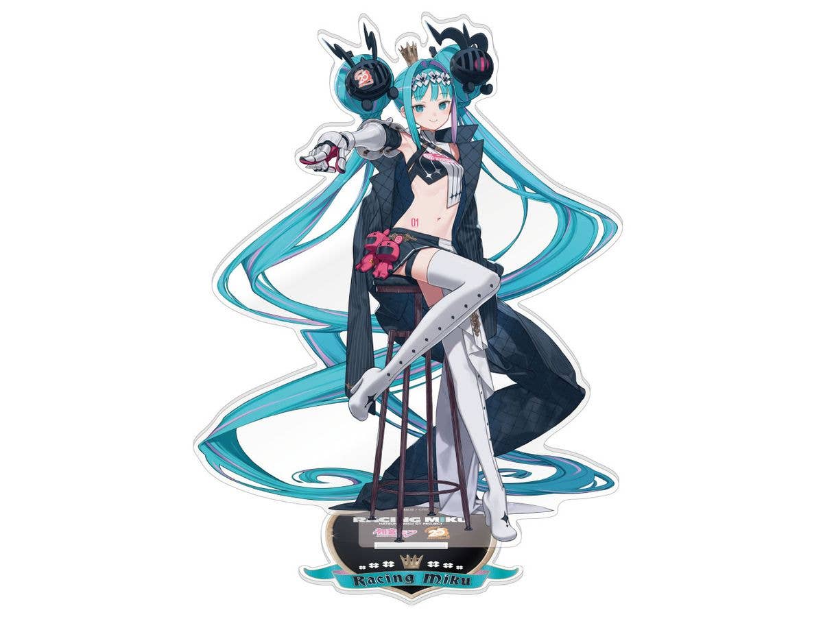 Hatsune Miku GT Project: Racing Miku 2026 Good Smile Company 25th Anniversary Extra-Large Acrylic Stand